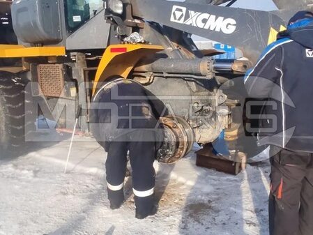 Замена тормозных колодок фронтального погрузчика XCMG LW330RU - 8
